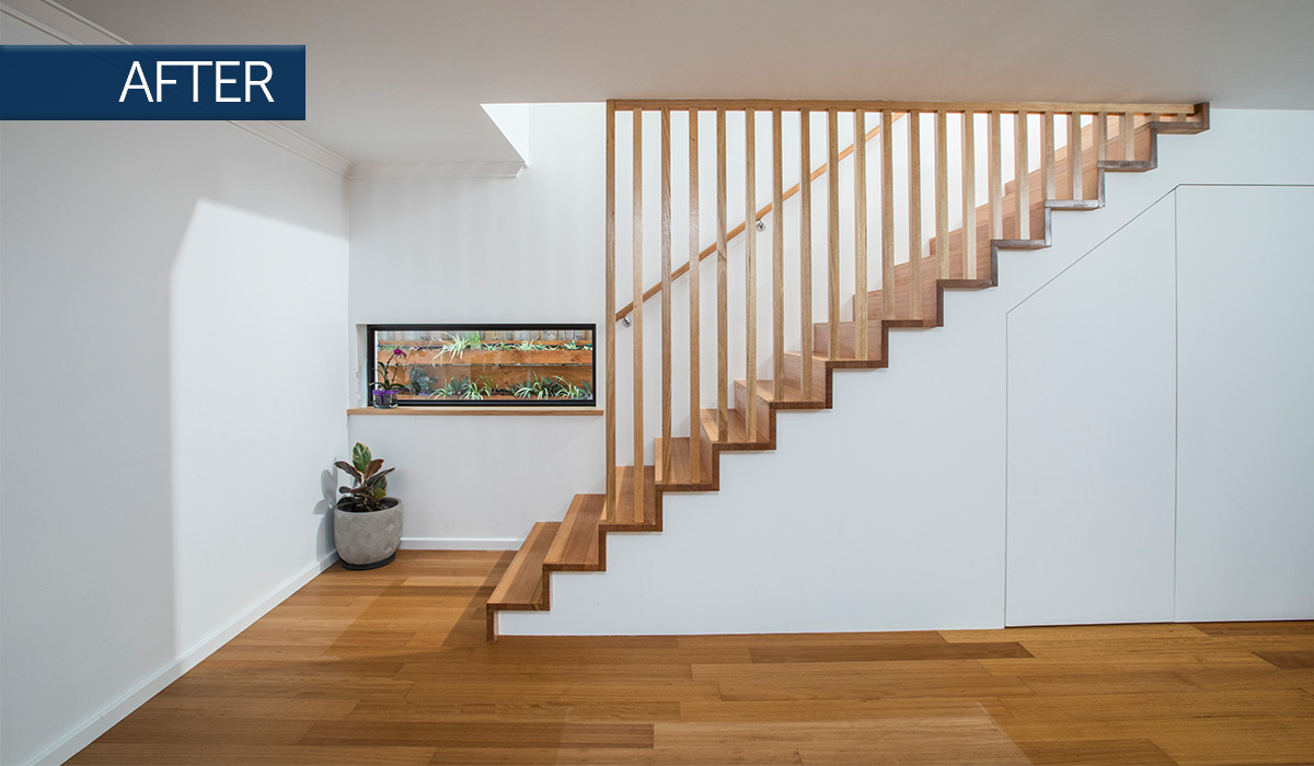 beaconsfield modular addition staircase after
