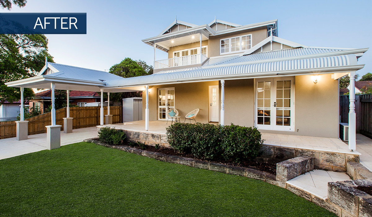 bicton second storey addition and home renovation after