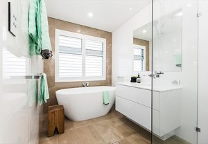 Luxury bathroom renovation perth